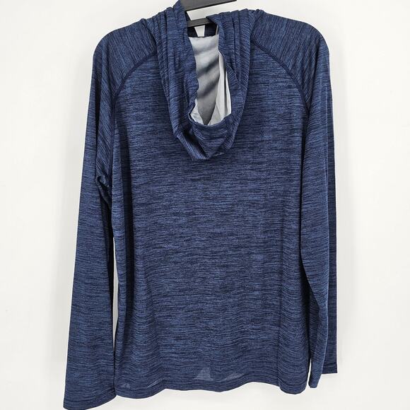 Three Sixty Six Navy Blue Lightweight Performance Moisture Wicking Golf Hoodie S - Picture 3 of 7